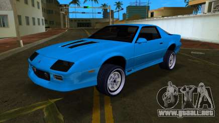 Chevrolet Camaro Black para GTA Vice City