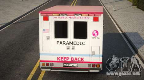 Ford Raptor F-150 Ambulance para GTA San Andreas