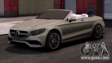 Mercedes-Benz S63 AMG Cabrio para GTA 4