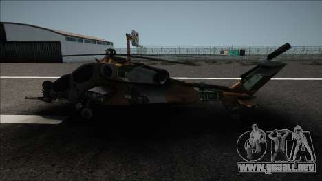 TUSAŞ T-129 Atak Helikopteri Modu para GTA San Andreas