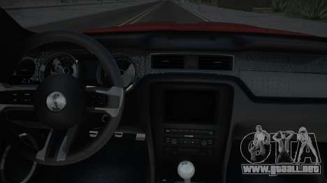 Shelby Mustang Shelby GT500 para GTA San Andreas