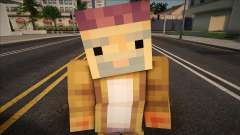 Minecraft Ped Wmotr1 para GTA San Andreas