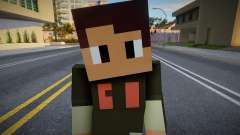 Minecraft Ped Denise para GTA San Andreas