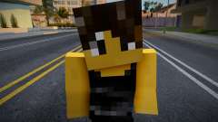 Minecraft Ped Bfyri para GTA San Andreas